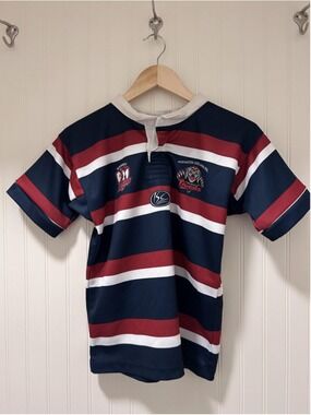 Paddington Woollahra Tigers Jersey Boys 10 Blue Rugby League ISC Australia
